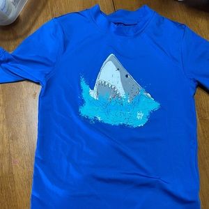 Shark rash guard